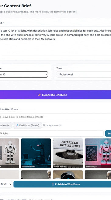 Ai content creator